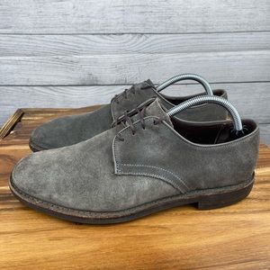 Allen Edmonds Nomad Buck Suede Grey Derby Dress Shoe Men’s Sneaker Size 9 D